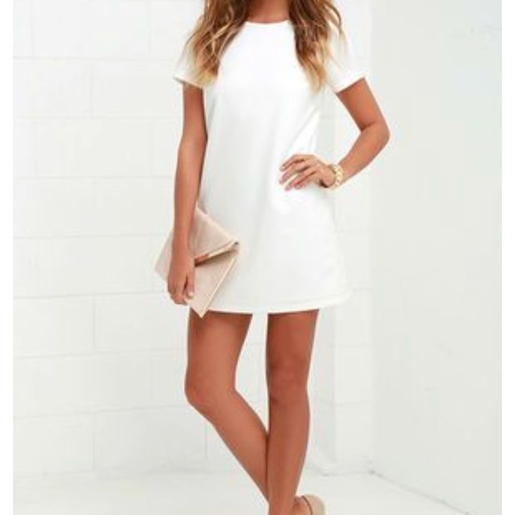 Lulus Dresses & Skirts - Lulus white Shift Dress